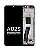Stock up on the LCD assembly with frame for Galaxy A02S A025U 2020, North America Version, service pack.