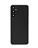 Shop the black Back Glass with Camera Lens and Adhesive for Galaxy A05s A057 2023 with no logo.