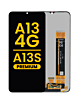 Order the LCD Assembly without frame for the Galaxy A13 4G model A135 released in 2022 and A13s model A137 released in 2022 in premium quality.
