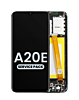 Buy the LCD Assembly with Frame for Galaxy A20e A202 2019 Service Pack.
