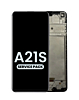 Buy the LCD Assembly with Frame for Galaxy A21s A217 2020 Service Pack.

