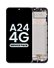 Order the Service Pack OLED Assembly with Frame for Galaxy A24 4G A245 2023.
