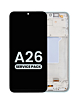 OLED Assembly with Frame for Galaxy A26 5G (A266 / 2025) (LIME GREEN) (Service Pack)