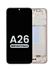 OLED Assembly with Frame for Galaxy A26 5G (A266 / 2025) (PEACH PINK) (Service Pack)