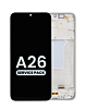 OLED Assembly with Frame for Galaxy A26 5G (A266 / 2025) (WHITE) (Service Pack)