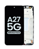 OLED Assembly with Frame for Galaxy A27 5G (A276B / 2025) (BLACK) (Service Pack)