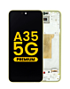 Grab wholesale deals on the OLED Assembly with Frame for Galaxy A35 5G A356 2024 in Lemon, Premium.