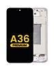 Grab wholesale deals on the OLED Assembly with Frame for Galaxy A36 A366 2025 in lavender, Premium.