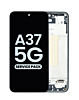 OLED Assembly with Frame for Galaxy A37 5G (A376 / 2026) (CHARCOAL) (Service Pack)