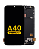Buy the OLED Assembly with Frame for Galaxy A40 A405 2019, Premium.