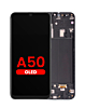 OLED Assembly with Frame for Galaxy A50 (A505U / 2019) (Aftermarket OLED)