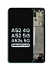 Grab the wholesale deals on the OLED Assembly with Frame in Awesome Blue, Service Pack, for Galaxy A52 4G model A525 from 2021, A52 5G model A526 from 2021, and A52s 5G model A528 from 2021.