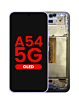 Shop the OLED assembly with frame for the Galaxy A54 5G 2023 in Awesome Violet, aftermarket OLED.
