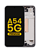 Grab wholesale deals on the OLED assembly with frame for the Galaxy A54 5G 2023 in Awesome Graphite, premium version.