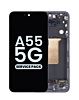 Grab wholesale deals on the OLED assembly with frame for the Galaxy A55 5G 2024 in Awesome Navy, service pack.