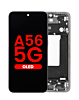 Buy the OLED assembly with frame for the Galaxy A56 5G 2025 in Graphite, aftermarket OLED.