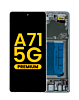Order the premium Prism Cube Silver OLED assembly with frame for the Galaxy A71 5G 2020 model A716U.
