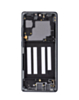 OLED Assembly with Frame for Galaxy A71 5G (A716V / 2020) (PRISM CUBE BLACK) (Verizon 5G) (Aftermarket OLED)