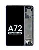 Order the Awesome Violet OLED assembly with frame, service pack, for the Galaxy A72 2021 model A725.