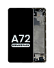 Purchase the Awesome White OLED assembly with frame, service pack, for the Galaxy A72 2021 model A725.