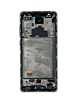 OLED Assembly with Frame for Galaxy A72 (A725 / 2021) (6.67") (AWESOME WHITE) (Aftermarket OLED)
