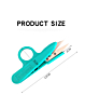 ABMRO Thread Snips Mini Cross Scissors (2 Pcs)