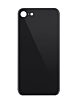 Stock up on the black back glass with a bigger camera hole for iPhone SE 2020 – no logo.