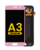Order the OLED Assembly without Frame for Galaxy A3 A320 2017 Pink Premium.
