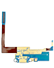 Charging Port Board with Flex Cable for Galaxy Note 3 (N900P) (SPRINT)