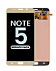 Stock up on the OLED Assembly without Frame for Galaxy Note 5 N920 in Gold Platinum, Service Pack.