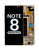 Buy the OLED Assembly with Frame for Galaxy Note 8 N950 in Maple Gold, Service Pack.