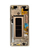 OLED Assembly with Frame for Galaxy Note 8 N950 (MAPLE GOLD) (Service Pack)