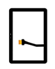 Digitizer for Galaxy Tab Note 10.1 (N8000 / N8005 / N8010 / N8013 / N8020) (WHITE)
