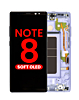 OLED Assembly with Frame for Galaxy Note 8 N950 (ORCHID GRAY) (Aftermarket)
