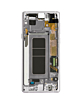 OLED Assembly with Frame for Galaxy Note 9 N960 (CLOUD SILVER) (Service Pack)