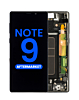Buy the LCD Assembly with Frame for Galaxy Note 9 N960 in Midnight Black, Aftermarket Incell, does not support fingerprint.