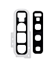 Back Camera Lens with Bracket for Galaxy S10 (WHITE)