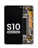 Order the OLED assembly with frame for Galaxy S10 G973 in Prism Black, service pack.