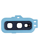 Buy the back camera lens with bracket for Galaxy S10E in blue.