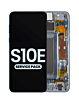 Stock up on the OLED assembly with frame for Galaxy S10E G970 in Prism Blue service pack.
