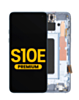 Grab wholesale deals on the OLED assembly with frame for Galaxy S10E G970 in Prism Blue, premium quality.