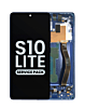 OLED Assembly with Frame for Galaxy S10 Lite (G770) (PRISM BLUE) (Service Pack)