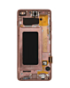 LCD Assembly with Frame for Galaxy S10 Plus (G975) (without Fingerprint Sensor) (FLAMINGO PINK) (Aftermarket Incell)