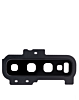 Stock up on the back camera lens with bracket for Galaxy S10 Plus in Prism Black.