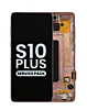 Order the OLED assembly with frame for Galaxy S10 Plus G975 in Flamingo Pink service pack.