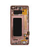 OLED Assembly with Frame for Galaxy S10 Plus (G975) (FLAMINGO PINK) (Service Pack)