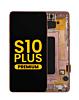 Grab wholesale deals on the OLED assembly with frame for Galaxy S10 Plus G975 in Flamingo Pink, premium quality.