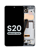 Buy the OLED assembly with frame for the Galaxy S20 G980 and G981, not compatible with Verizon, in Cosmic Gray, Service Pack.