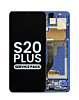 Shop the OLED Assembly with Frame for Galaxy S20 Plus G985 and G986 in Aura Blue, Service Pack.