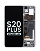 Buy the OLED Assembly with Frame for Galaxy S20 Plus G985 and G986 in Cosmic Gray, Service Pack.